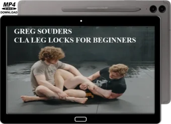 GREG SOUDERS CLA LEG LOCKS FOR BEGINNERS