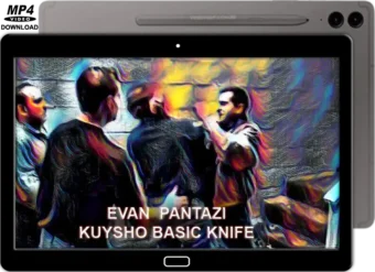 EVAN PANTAZI - KYUSHO BASIC KNIFE TRAINING