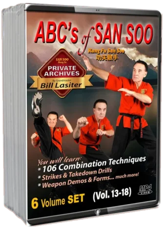 GRÃO-MESTRE BILL LASITER - ABC'S OF SAN SOO KUNG FU (VOL.13, 14, 15, 16, 17 & 18)