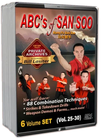 GRÃO-MESTRE BILL LASITER - ABC'S OF SAN SOO KUNG FU (VOL.25, 26, 27, 28, 29 & 30)