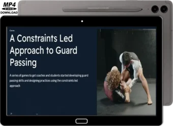 GREG SOUDERS - A CONSTRAINTS LED APPROACH TO GUARD PASSING