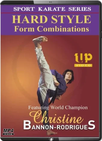 CHRISTINE BANNON-RODRIGUES - HARD STYLE FORM TOURNAMENT KARATE COMBINATIONS
