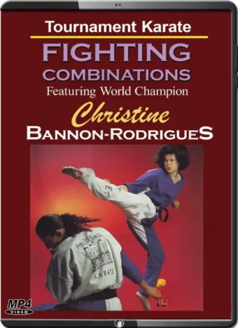 CHRISTINE BANNON-RODRIGUES - CHAMPION TOURNAMENT KARATE FIGHTING COMBINATIONS