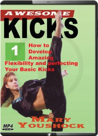 MARY YOUSHOCK - AWESOME SERIES VOL.01 - WOMEN KARATE KICKING