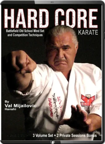 VAL MIJAILOVIC - HARD CORE KARATE 5 VOLUMES SET